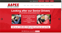 Desktop Screenshot of aapexdriving.com